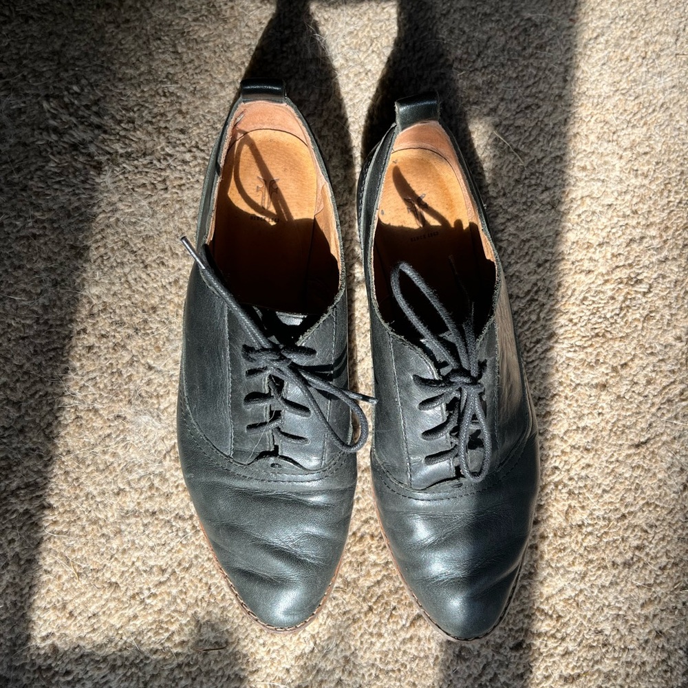 Frye leather oxfords